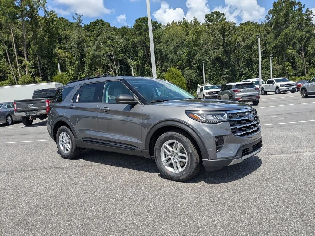 New 2026 Carbonized Gray Metallic Ford Active image 2