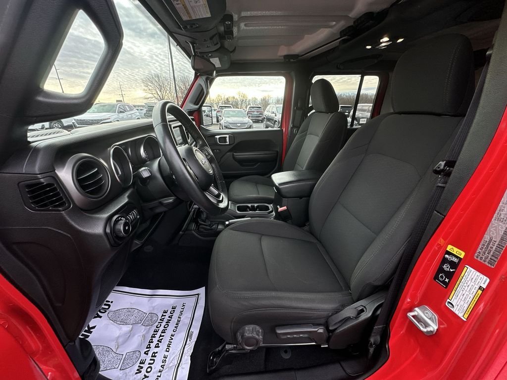 Used 2021 Red Jeep Unlimited Sport S image 11