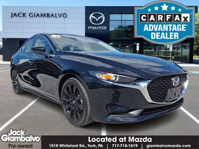 Certified Used 2025 Black Mazda 2.5 S Select Sport image 1