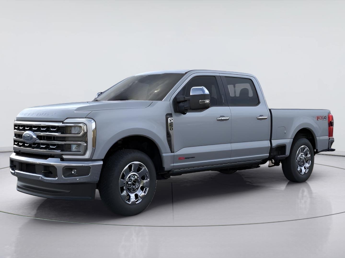 New 2026 Glacier Gray Metallic Tri-Coat Ford F-250® Lariat® image 1