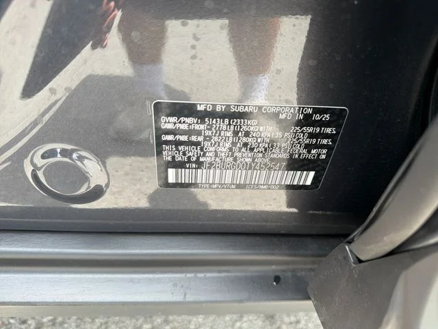Certified Used 2026 Gray Subaru Limited XT image 30