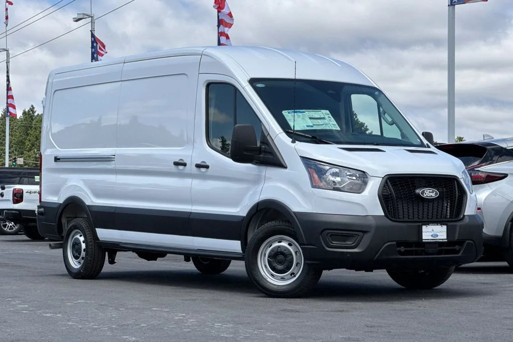 New 2026 Oxford White Ford Cargo Van image 2