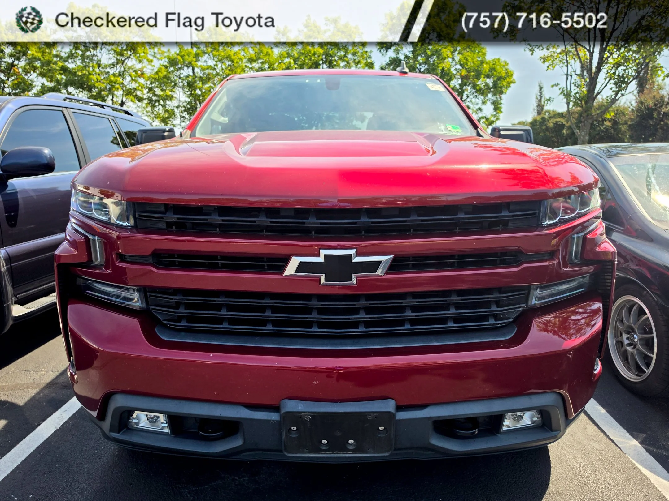 Used 2019 Cajun Red Tintcoat Chevrolet RST image 2