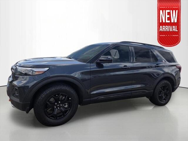 Used 2023 Stone Blue Metallic Ford Timberline image 1