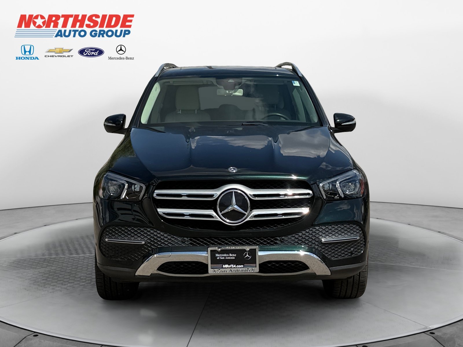 Used 2020 Emerald Green Metallic Mercedes-Benz GLE 350 image 2