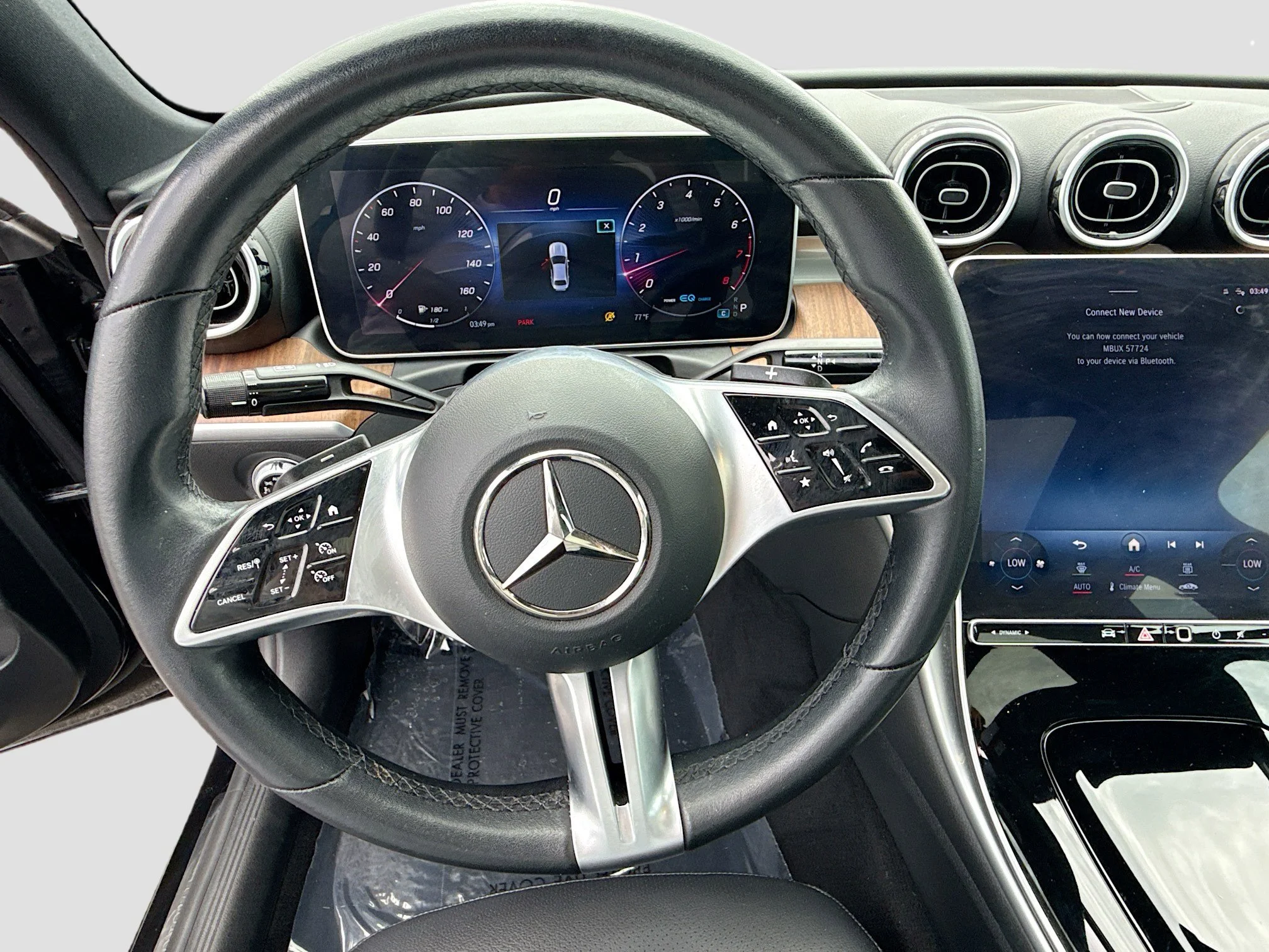 Used 2022 Obsidian Black Metallic Mercedes-Benz C 300 image 40