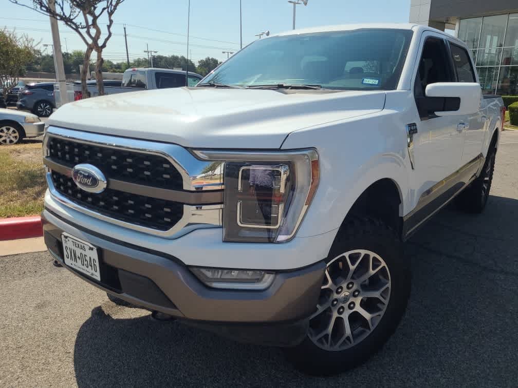 Used 2021 Oxford White Ford King Ranch image 2