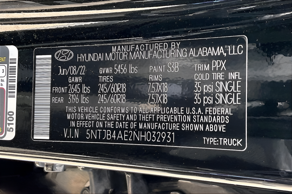 Used 2022 Black Hyundai SEL image 30