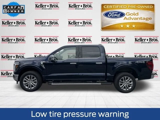 Certified Used 2025 Blue Ford Lariat 5.5ft Bed image 4