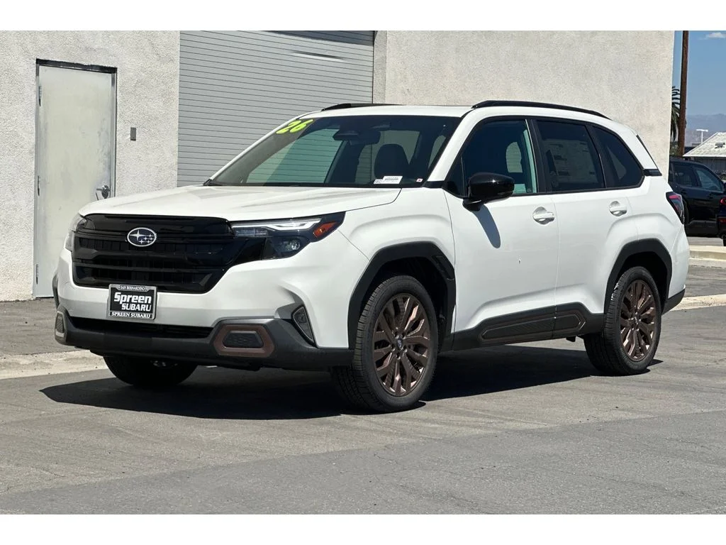 New 2026 CRYSTAL WHITE PEARL Subaru Sport image 8