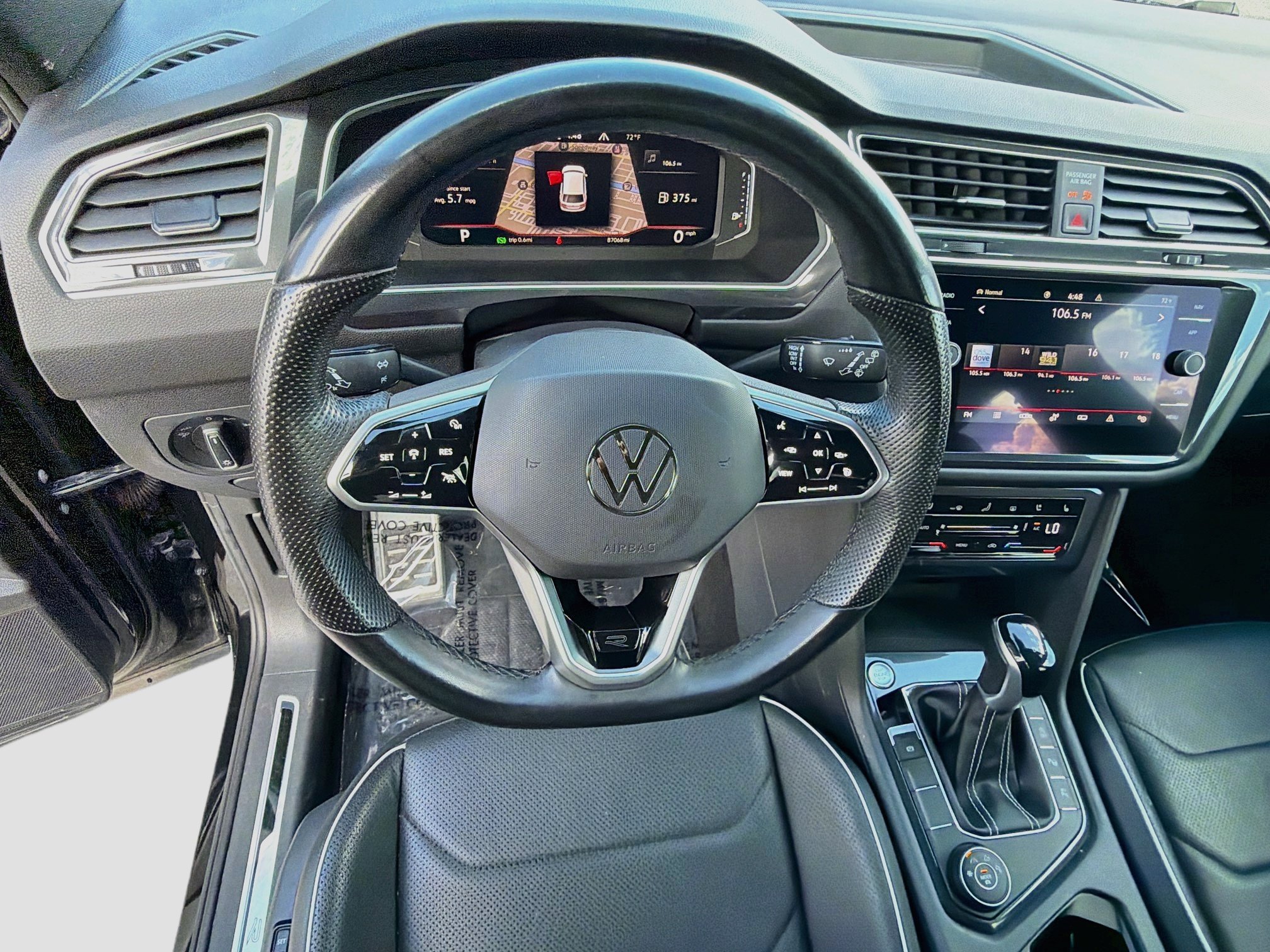 Used 2022 Black Volkswagen SEL R-Line image 39