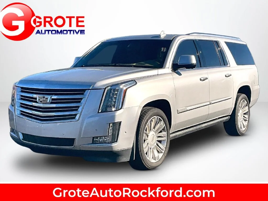 Used 2018 Silver Cadillac Platinum Edition image 1