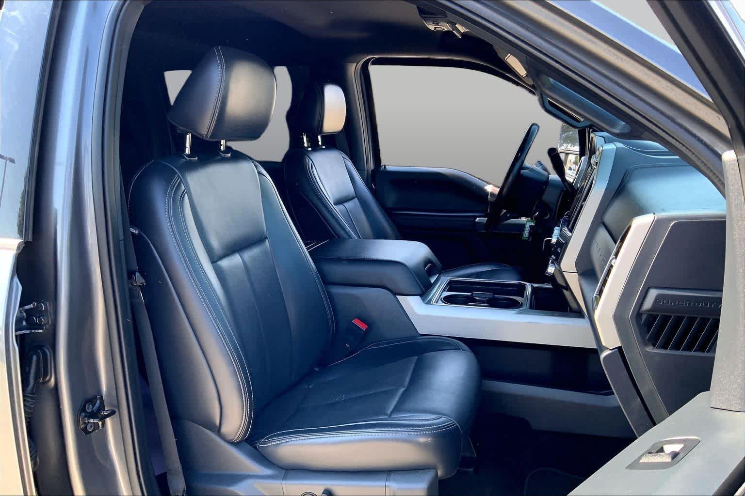 Used 2022 Carbonized Gray Ford LARIAT image 9