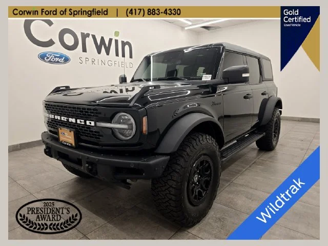 Certified Used 2024 Shadow Black Ford Wildtrak image 1