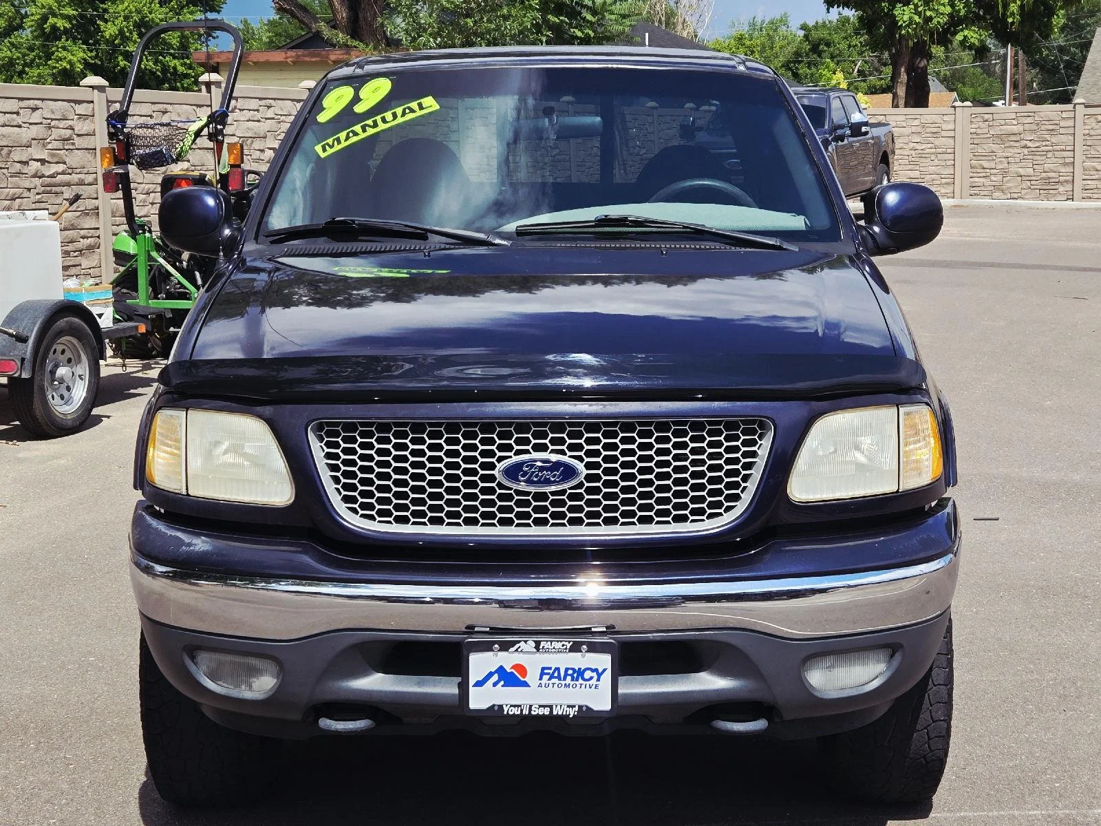 Used 1999 BLUE Ford Lariat image 2