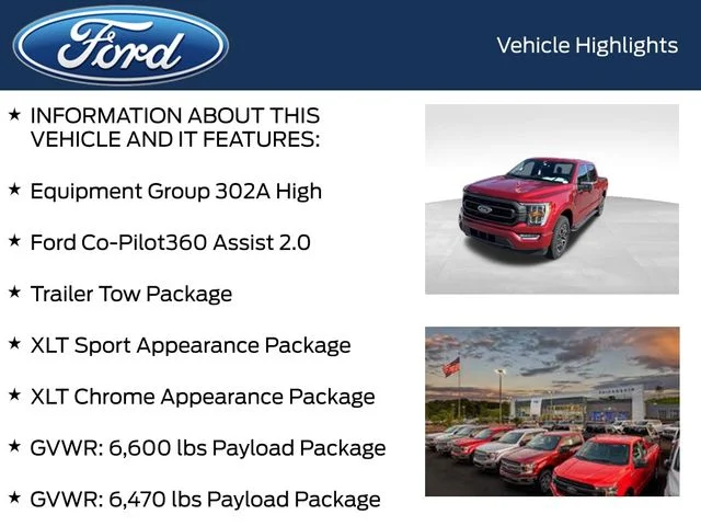 Used 2021 Red Ford XLT image 5