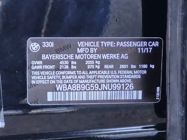 Used 2018 Black BMW 330i image 26