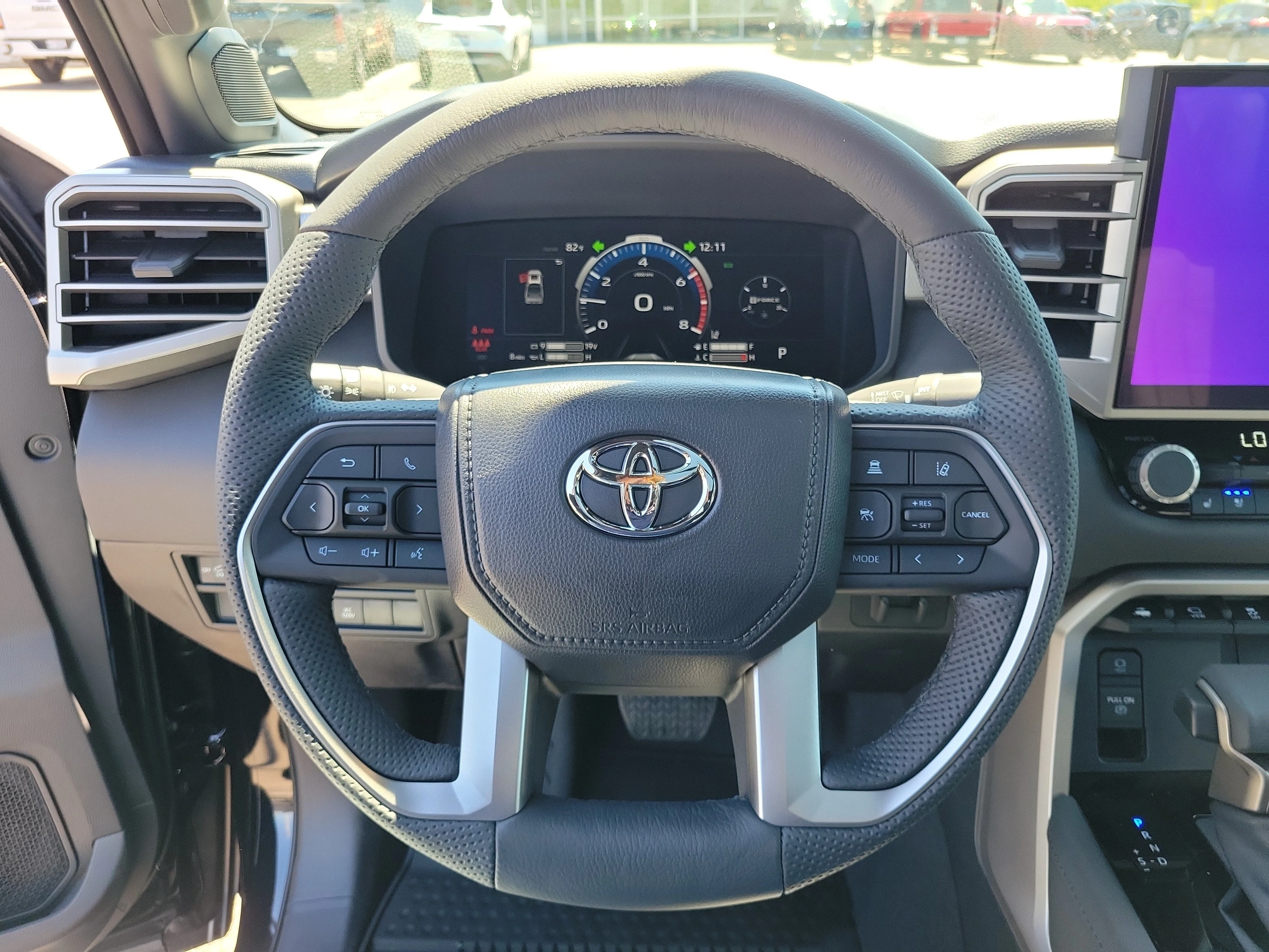 New 2026 Midnight Black Metallic Toyota Limited CrewMax 5.5