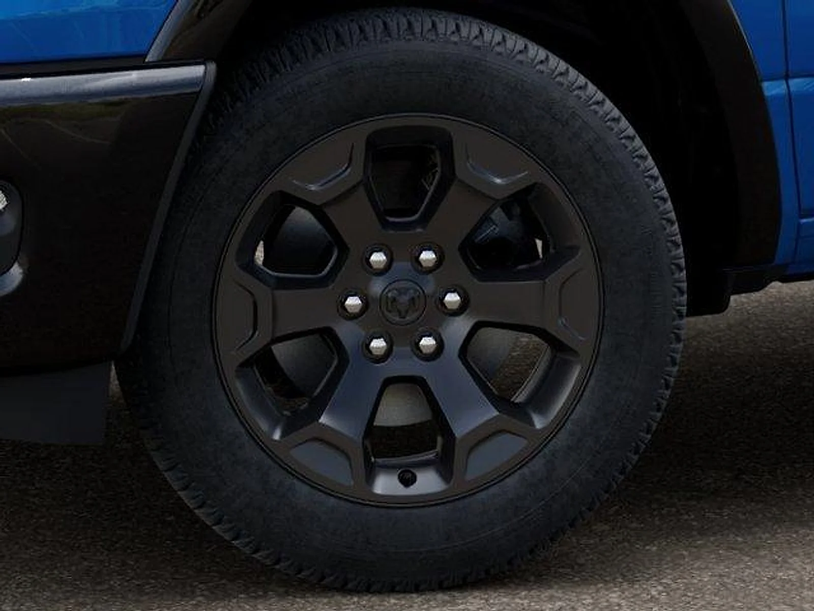 New 2026 Hydro Blue Pearlcoat RAM Big Horn Crew Cab 4x4 5