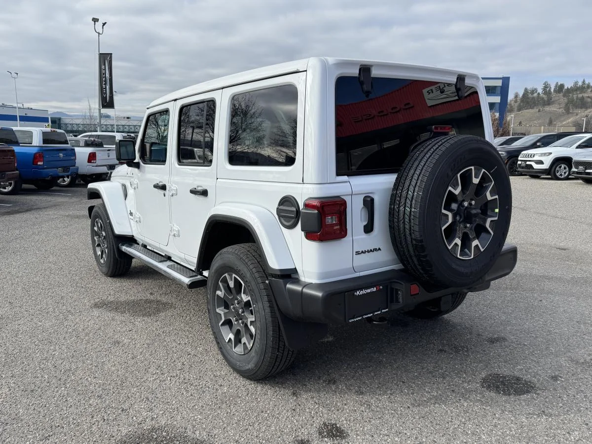 New 2026 White Jeep Sahara image 8