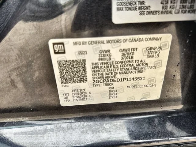 Used 2023 Dark Ash Metallic Chevrolet RST image 33