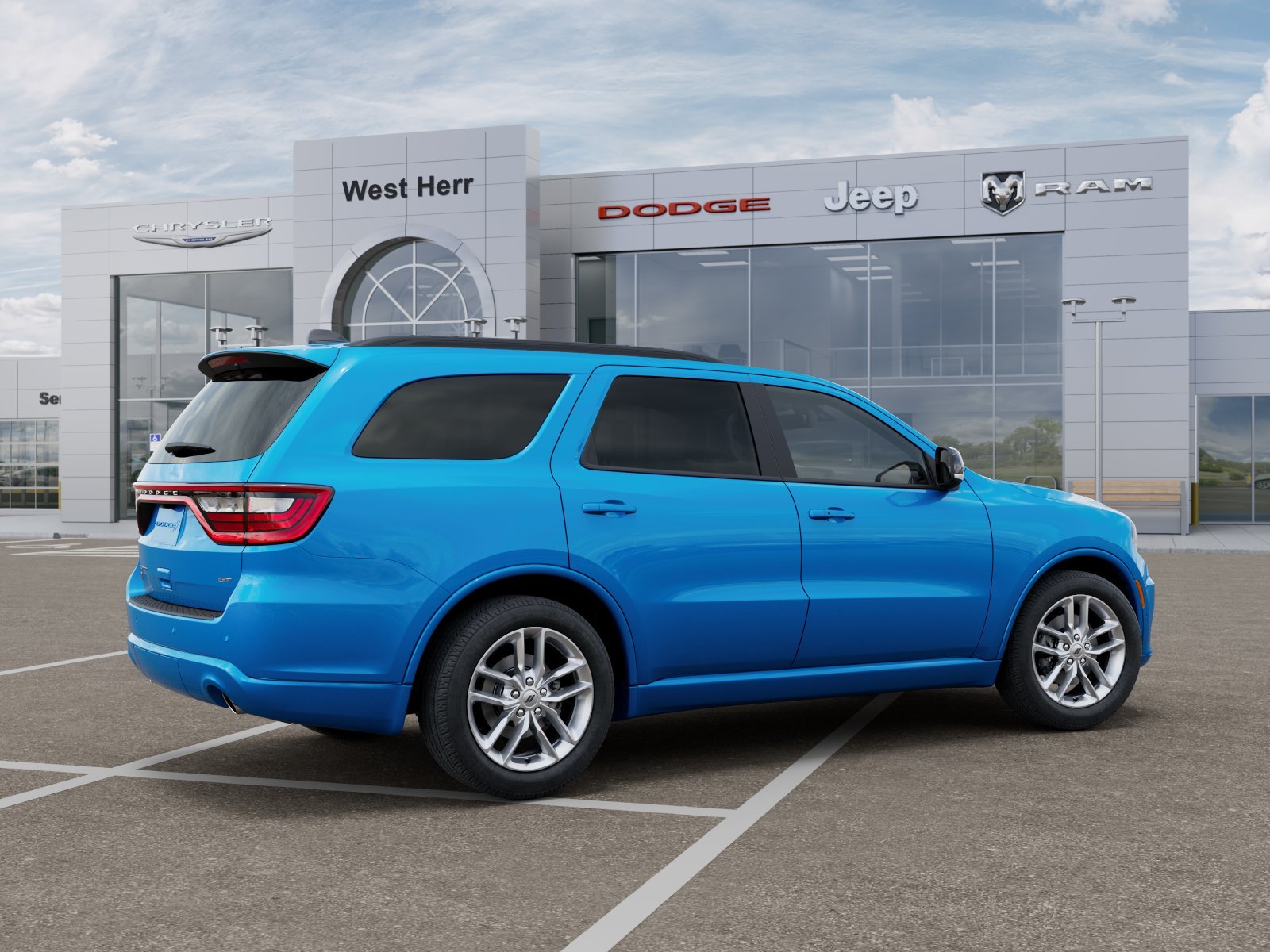 New 2026 B5 Blue Exterior Paint Dodge DURANGO GT PLUS AWD image 30