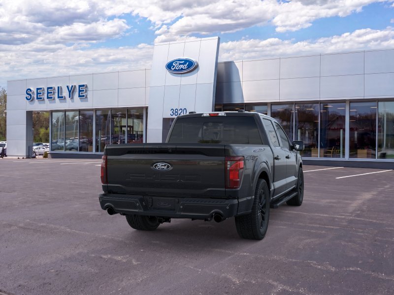 New 2026 Agate Black Metallic Ford XLT image 8