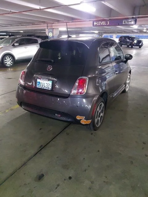 Used 2019 Gray FIAT Battery Electric image 4