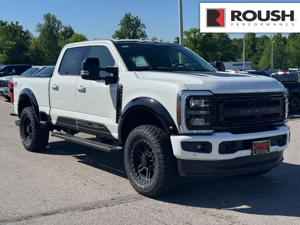 New 2026 Star White Metallic Tri-Coat Ford ROUSH image 1