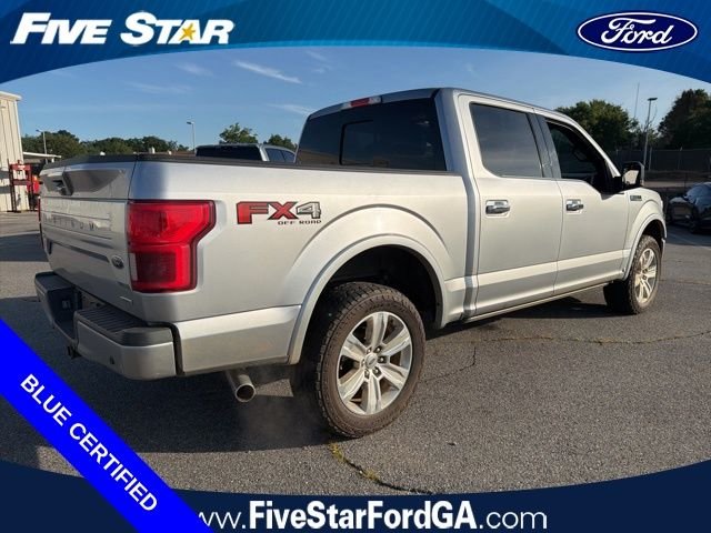 Certified Used 2020 Silver Ford Platinum image 3