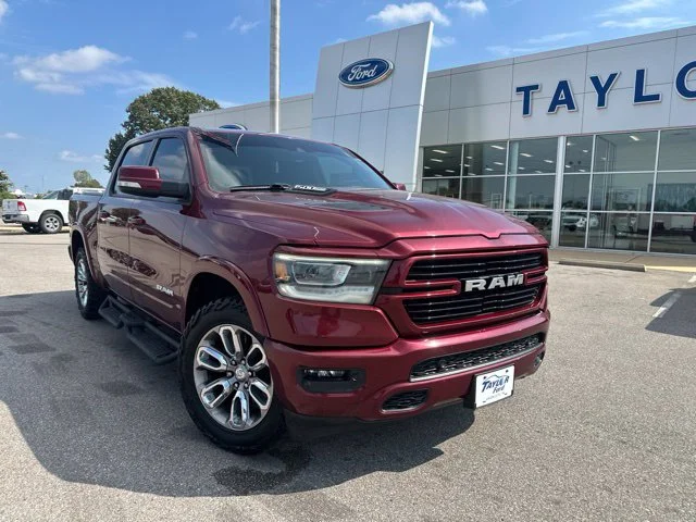 Used 2021 Delmonico Red Pearlcoat Ram Laramie image 4