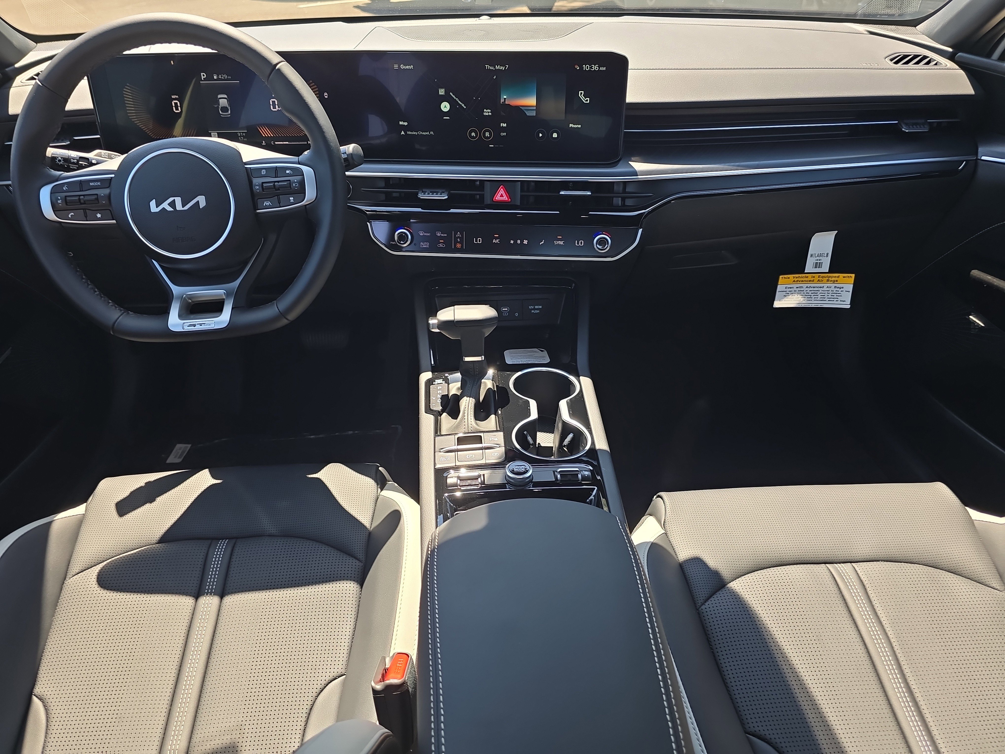 New 2026 Snow White Pearl Kia GT-Line FWD image 12