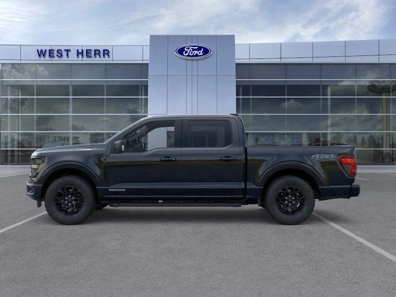 New 2026 Agate Black Metallic Ford XLT image 4