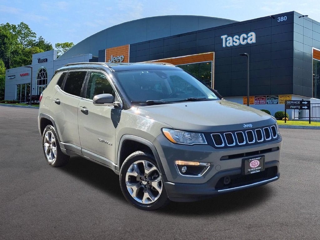 Used 2021 Gray Jeep Limited image 1