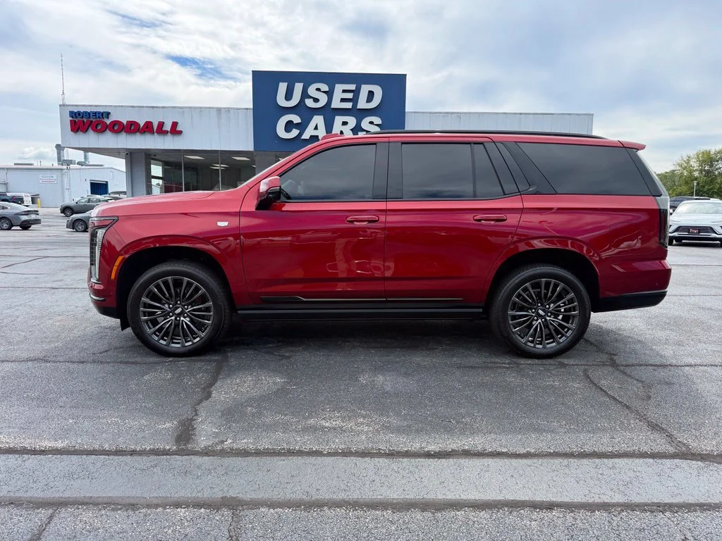 Used 2025 Radiant Red Tintcoat Cadillac Sport Platinum image 4