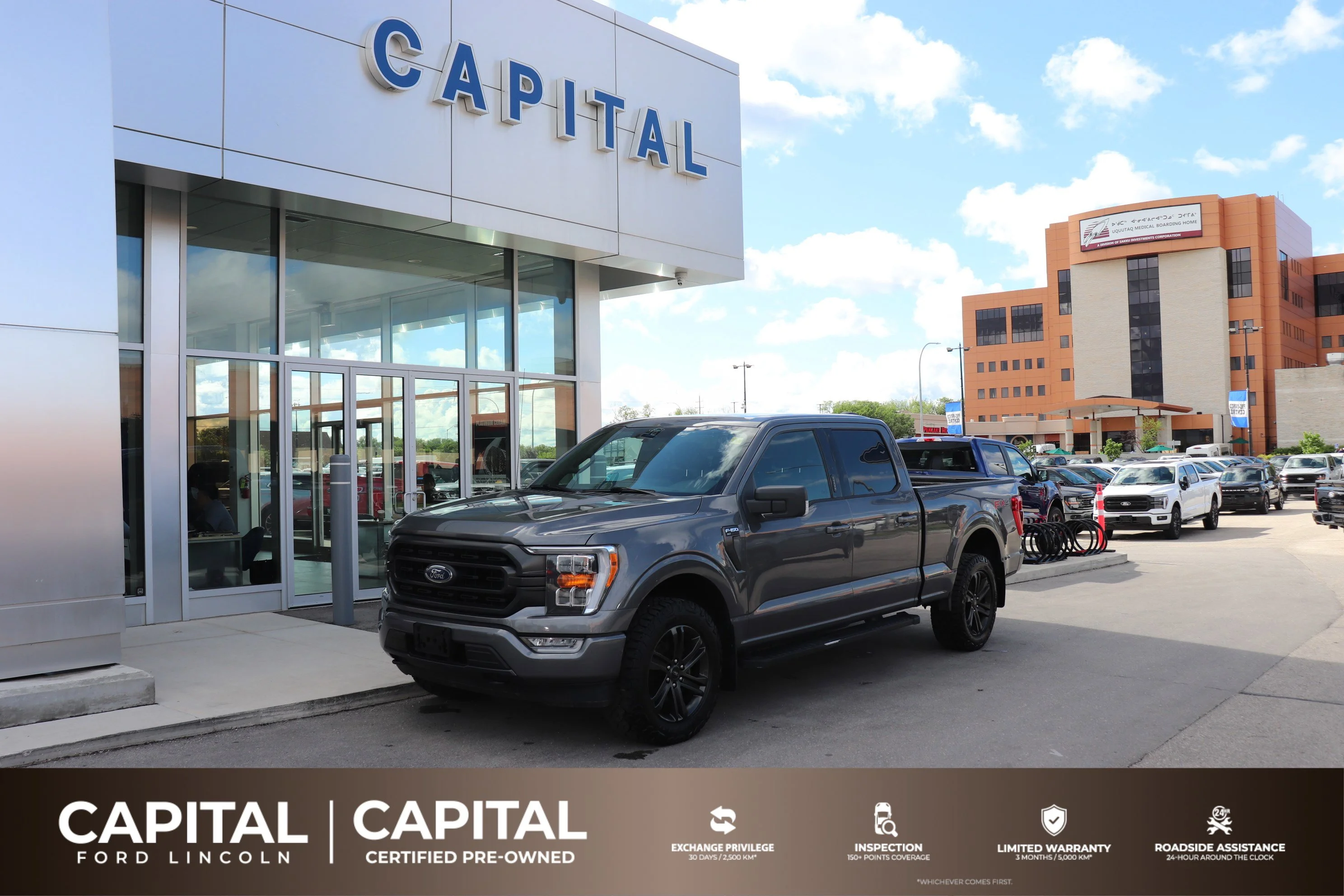 Certified Used 2021 Gray Ford XLT 4WD SuperCrew 6.5