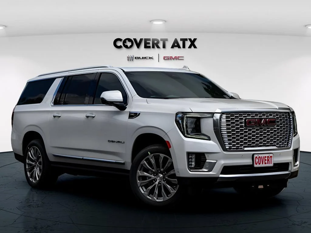 Used 2024 White Frost Tricoat GMC Denali image 1