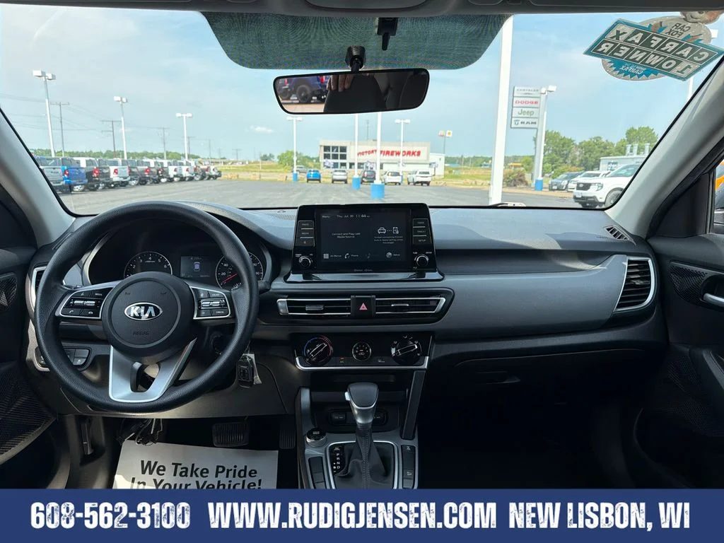 Used 2021 Gray Kia LX image 12