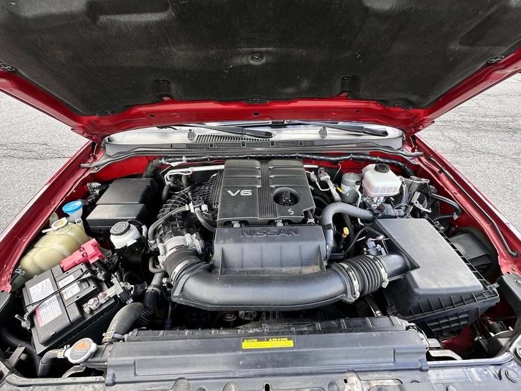 Used 2021 Red Nissan Crew Cab PRO-4X 4x4 image 35