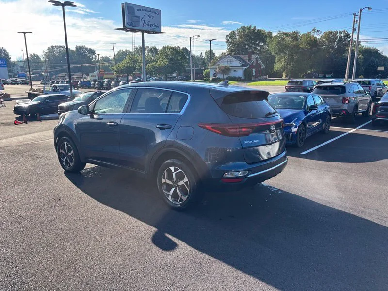Used 2022 Blue Kia LX image 6