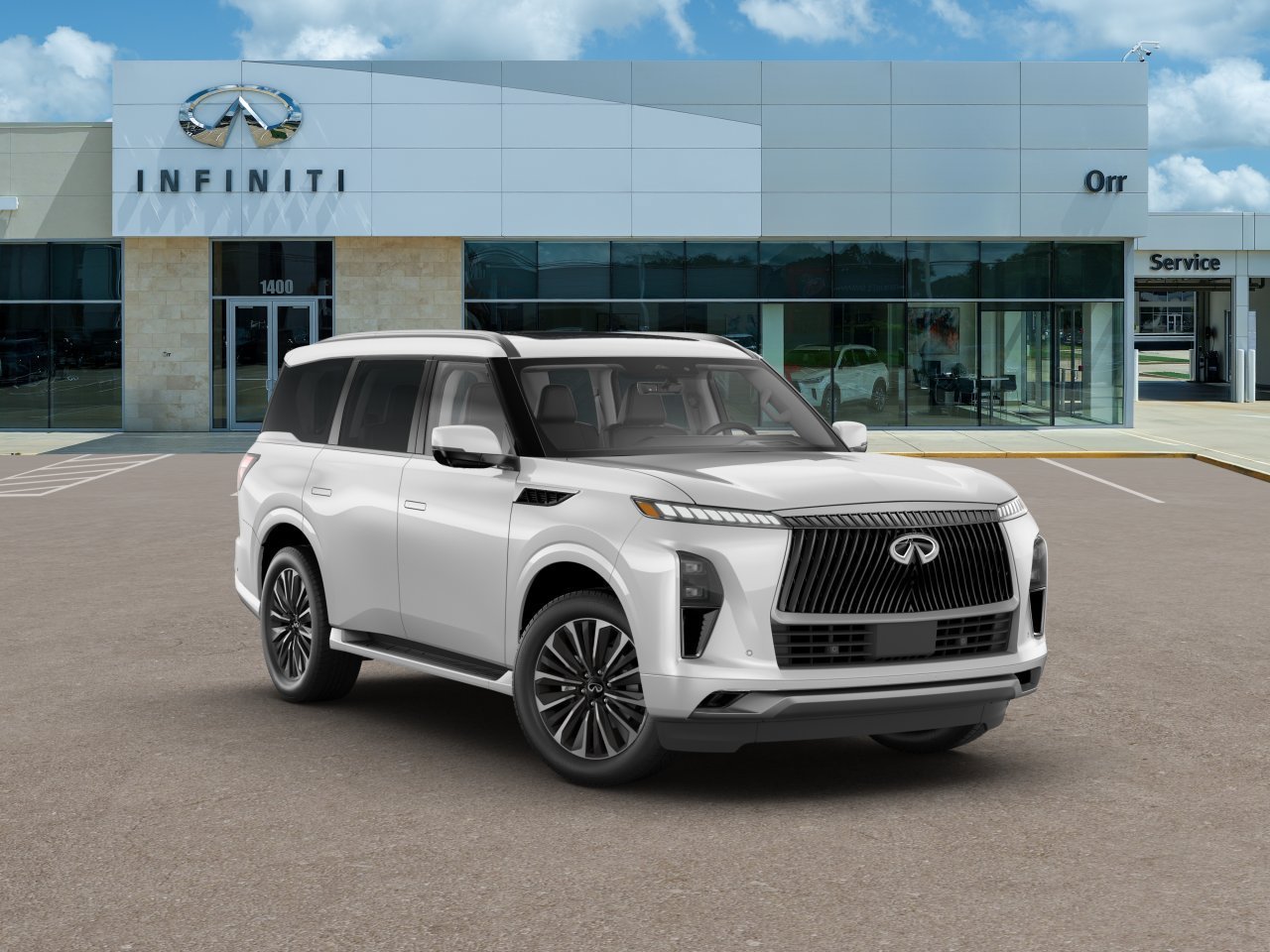 New 2027 White INFINITI LUXE image 4