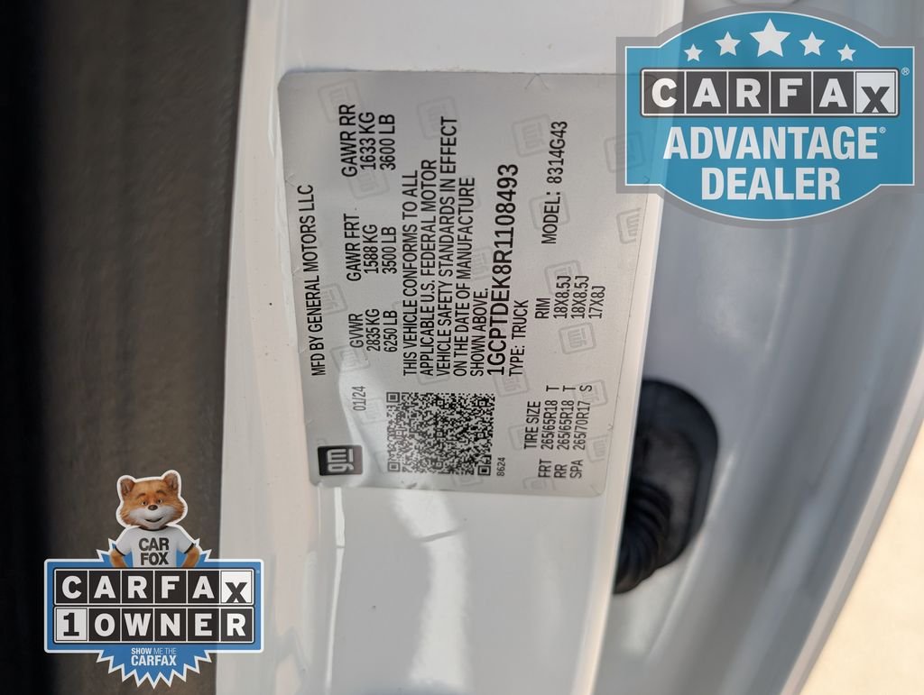 Used 2024 Summit White Chevrolet Z71 image 33
