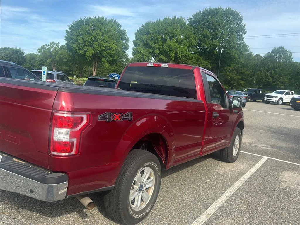Used 2019 Ruby Red Metallic Tinted Clearcoat Ford XLT image 4