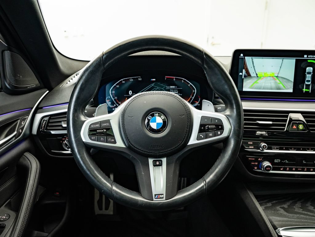 Used 2023 Alpine White BMW 530i xDrive image 40