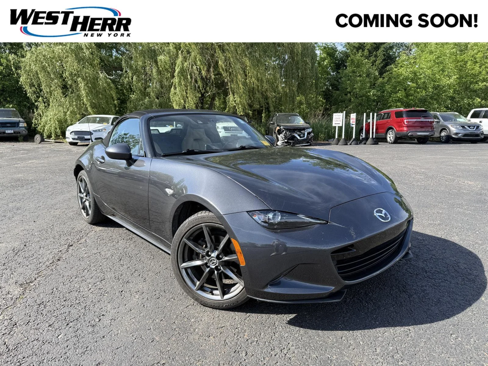 Used 2016 Meteor Gray Mica Mazda Grand Touring image 1