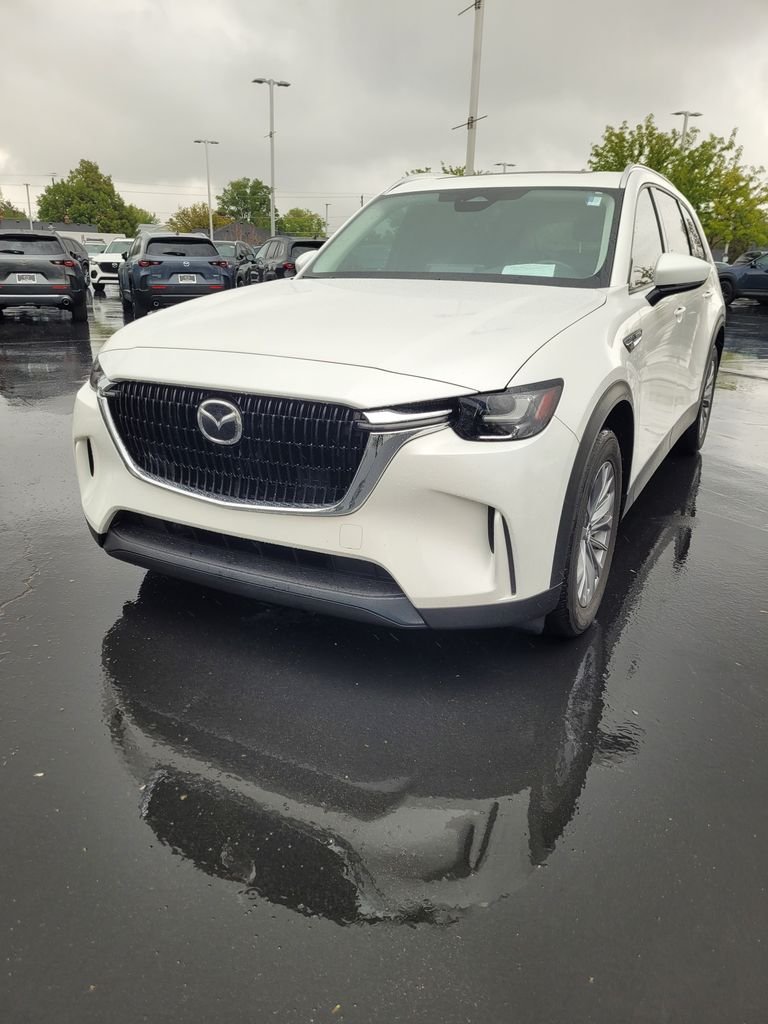 Certified 2024 Mazda CX-90 Preferred Package with VIN JM3KKBHAXR1124867 for sale in Orem, UT