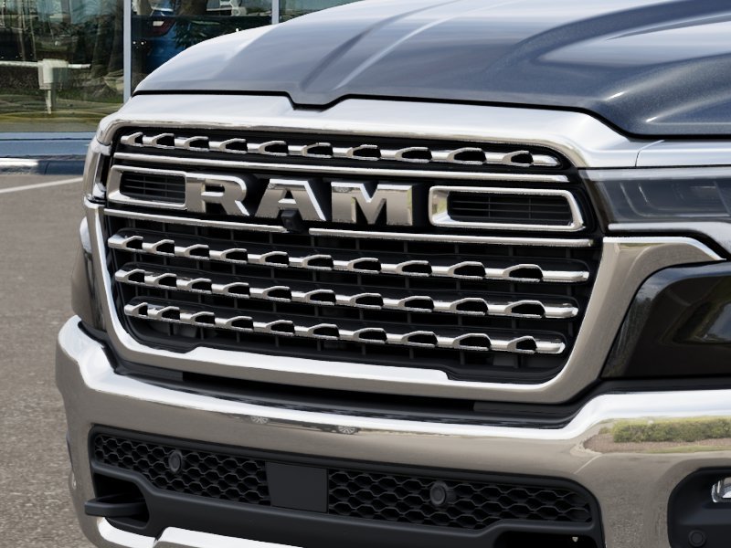New 2026 Diamond Black Crystal Pearl-Coat Exterior Paint RAM Limited Longhorn image 11