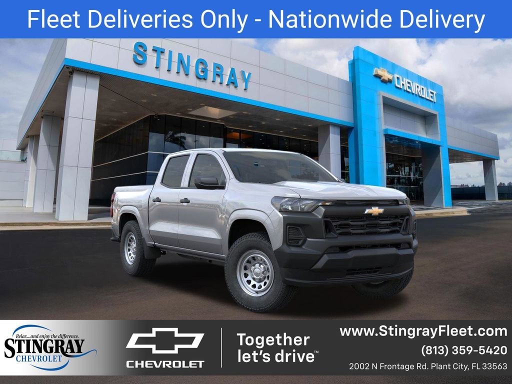 New 2026 Sterling Gray Metallic Chevrolet WT image 1