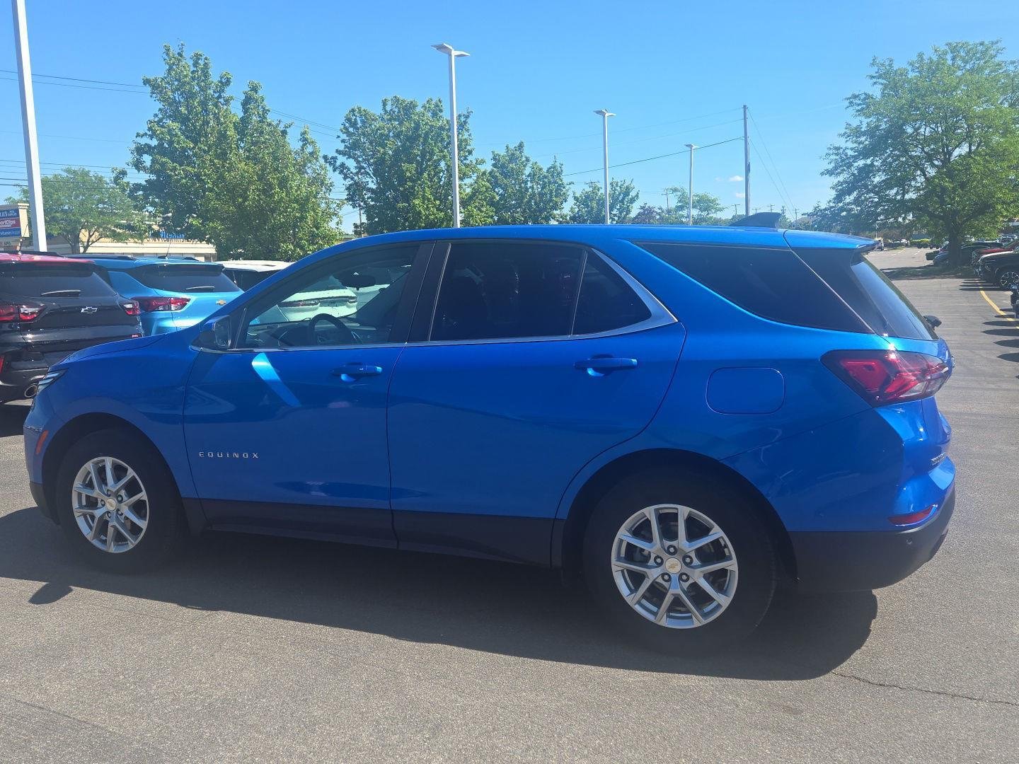 Used 2024 Riptide Blue Metallic Chevrolet LT image 3