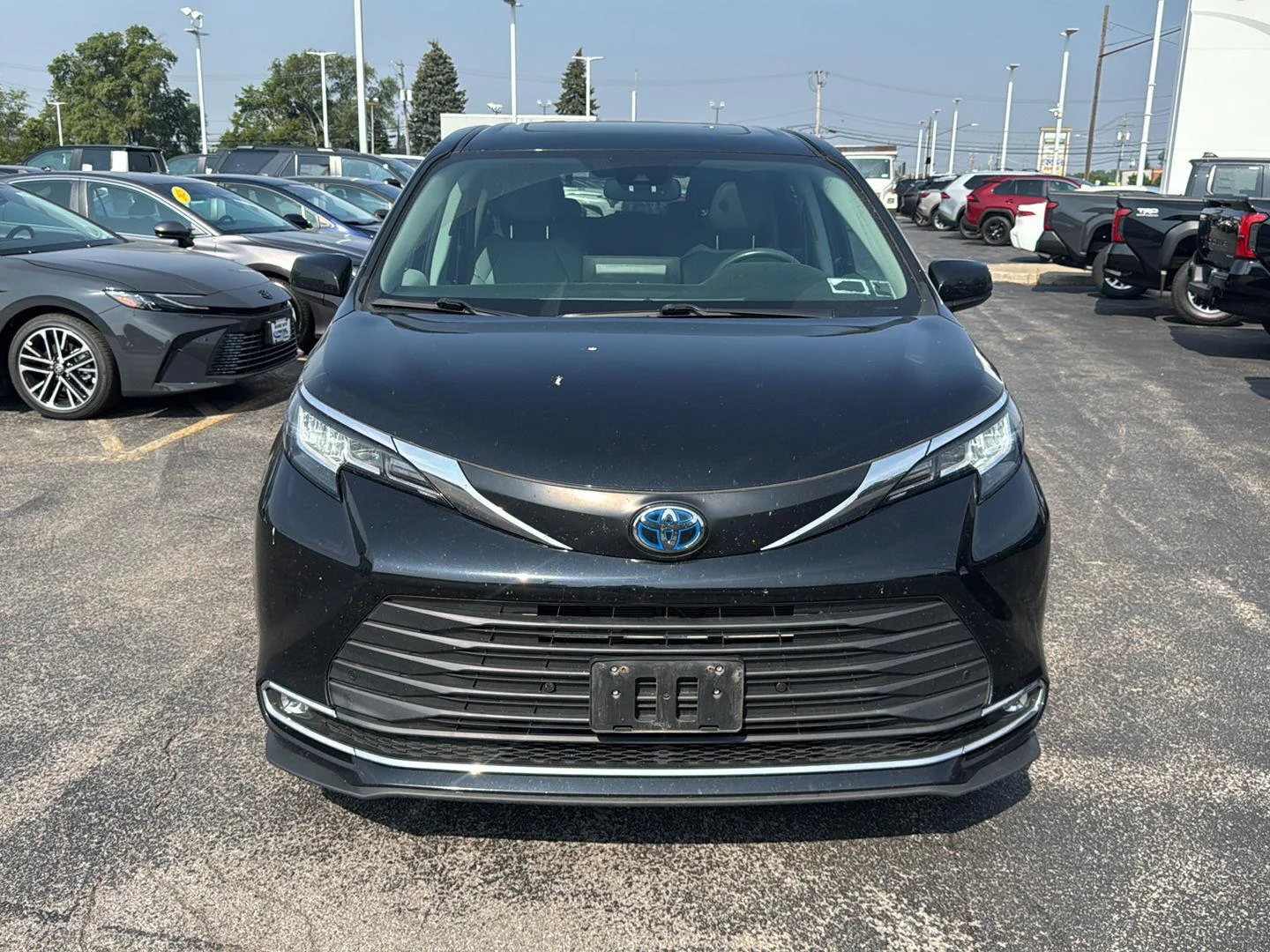 Used 2023 Midnight Black Metallic Toyota XLE image 2